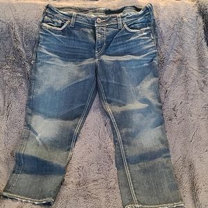 Silver Jeans Capri